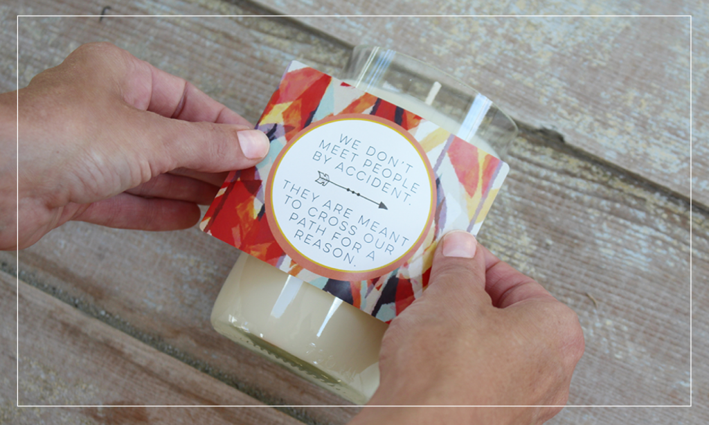 Labels are custom-made with you in mind. Personalize a pre-made design or design your own.