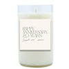 Anniversary Hand Poured Soy Candle | Furbish & Fire Candle Co.