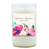 Bright Floral Hand Poured Soy Candle | Furbish & Fire Candle Co.