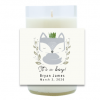 Foxy Baby Hand Poured Soy Candle | Furbish & Fire Candle Co.