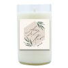 Geometric Greenery Hand Poured Soy Candle | Furbish & Fire Candle Co.