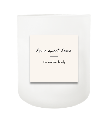 Home Sweet Home Hand Poured Soy Candle | Furbish & Fire Candle Co.