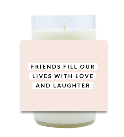 Love and Laughter Hand Poured Soy Candle | Furbish & Fire Candle Co.