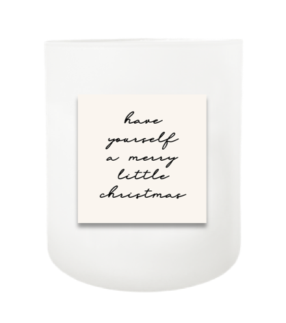 Merry Little Christmas Hand Poured Soy Candle | Furbish & Fire Candle Co.