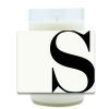 Modern Monogram Hand Poured Soy Candle | Furbish & Fire Candle Co.