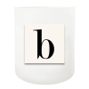 Modern Monogram Hand Poured Soy Candle | Furbish & Fire Candle Co.