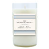 Navy Family Stripes Hand Poured Soy Candle | Furbish & Fire Candle Co.