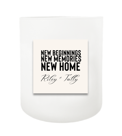 New Beginnings Hand Poured Soy Candle | Furbish & Fire Candle Co.