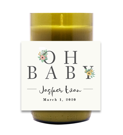 Oh Baby Hand Poured Soy Candle | Furbish & Fire Candle Co.