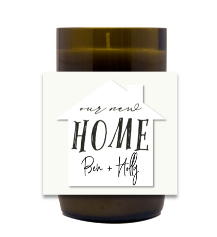 Our New Home Hand Poured Soy Candle | Furbish & Fire Candle Co.