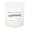 Preppy Stripe Hand Poured Soy Candle | Furbish & Fire Candle Co.