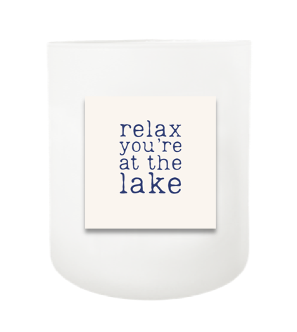 Relax Hand Poured Soy Candle | Furbish & Fire Candle Co.