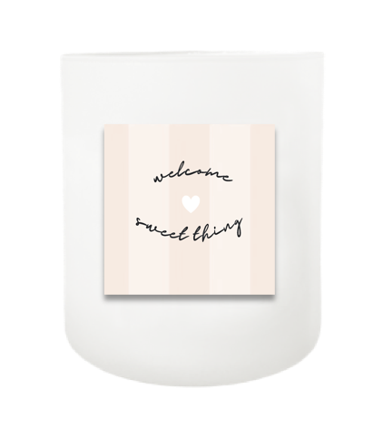 Sweet Thing Hand Poured Soy Candle | Furbish & Fire Candle Co.