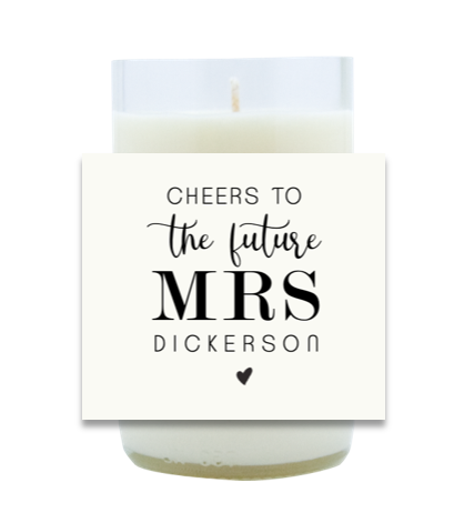 Future Mrs. Hand Poured Soy Candle | Furbish & Fire Candle Co.