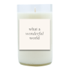 Wonderful World Hand Poured Soy Candle | Furbish & Fire Candle Co.