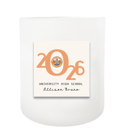 Grad Year Hand Poured Soy Candle | Furbish & Fire Candle Co.