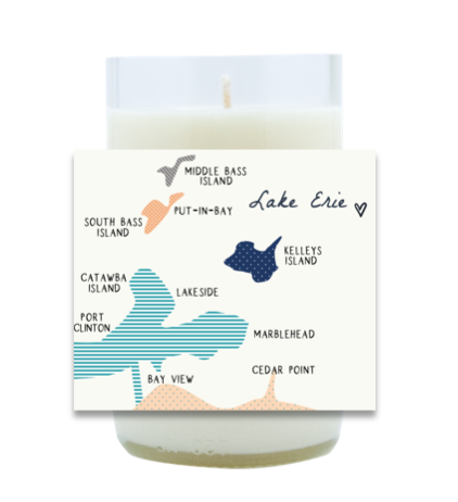 Lake Erie Islands Hand Poured Soy Candle | Furbish & Fire Candle Co.