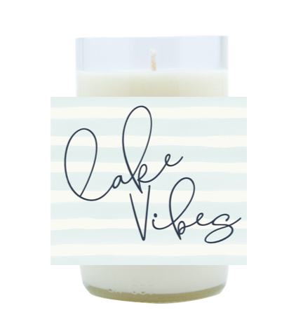 Lake Vibes Hand Poured Soy Candle | Furbish & Fire Candle Co.