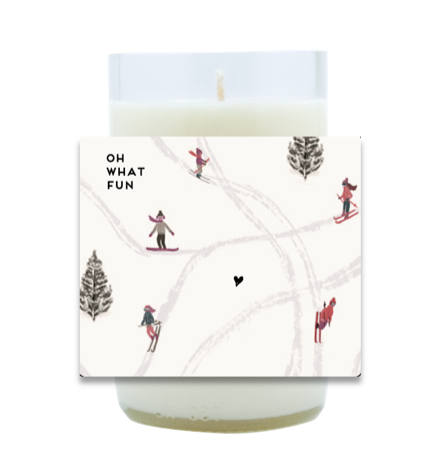 Oh What Fun Hand-Poured Soy Candle | Furbish & Fire Candle Co.