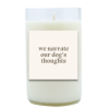 Our Dog's Thoughts Hand Poured Soy Candle | Furbish & Fire Candle Co.