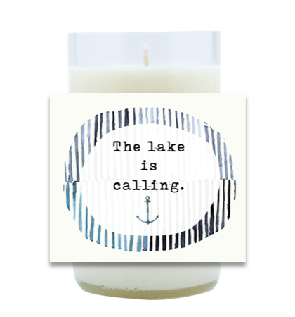 The Lake Is Calling Hand Poured Soy Candle | Furbish & Fire Candle Co.