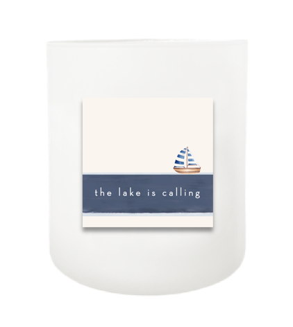 The Lake Is Calling Hand Poured Soy Candle | Furbish & Fire Candle Co.