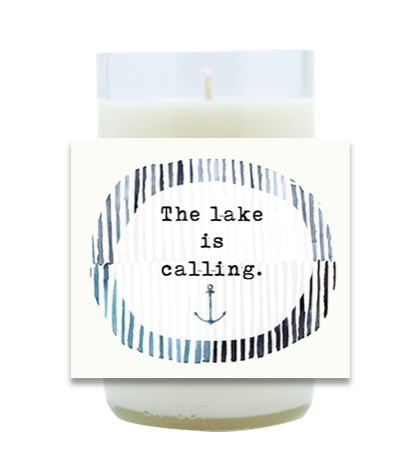 The Lake Is Calling Hand Poured Soy Candle | Furbish & Fire Candle Co.