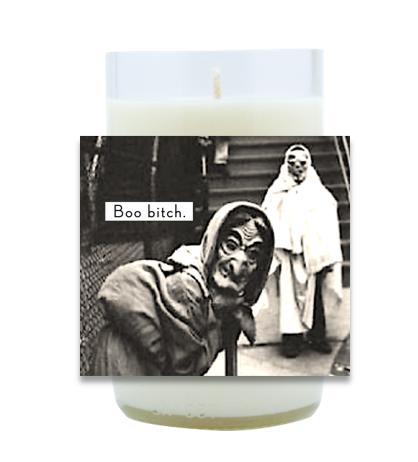 Boo Bitch Hand Poured Soy Candle | Furbish & Fire Candle Co.
