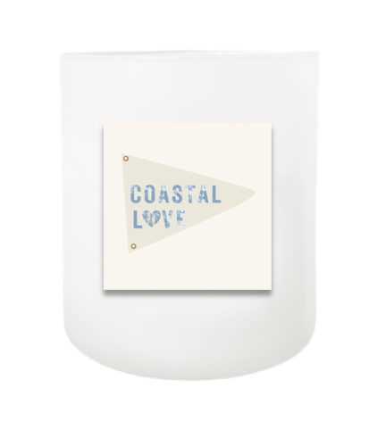 Coastal Love Hand Poured Soy Candle | Furbish & Fire Candle Co.