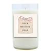 Custom Holiday Tag Hand Poured Soy Candle | Furbish & Fire Candle Co.