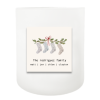 Family Stockings Hand Poured Soy Candle | Furbish & Fire Candle Co.