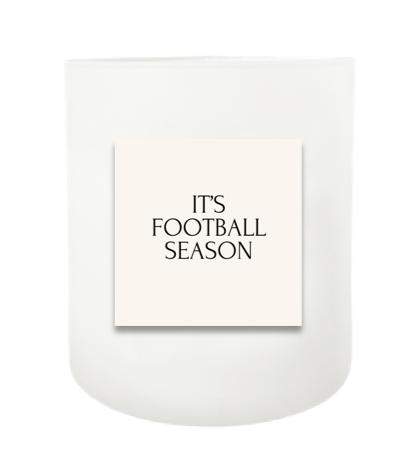 It's Football Season Hand Poured Soy Candle | Furbish & Fire Candle Co.