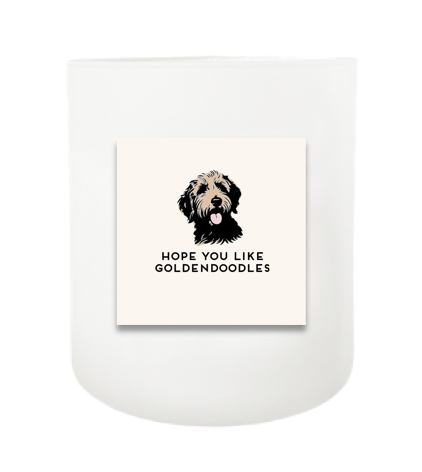 Goldendoodles Hand Poured Soy Candle | Furbish & Fire Candle Co.