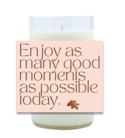 Good Moments Hand Poured Soy Candle | Furbish & Fire Candle Co.