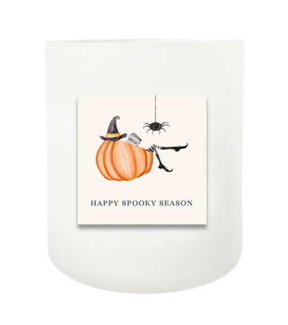 Happy Spooky Season Hand Poured Soy Candle | Furbish & Fire Candle Co.