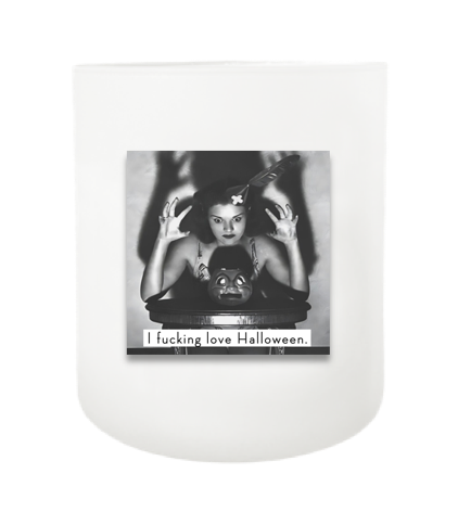 I Love Halloween Hand Poured Soy Candle | Furbish & Fire Candle Co.