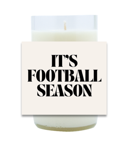 It's Football Season Hand Poured Soy Candle | Furbish & Fire Candle Co.