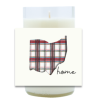 Plaid Home Hand Poured Soy Candle | Furbish & Fire Candle Co.