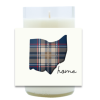 Plaid Home Hand Poured Soy Candle | Furbish & Fire Candle Co.