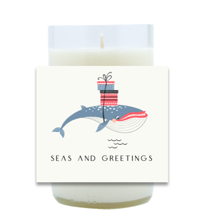 Seas & Greetings Hand Poured Soy Candle | Furbish & Fire Candle Co.