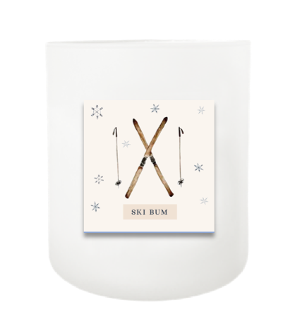 Ski Bum Hand Poured Soy Candle | Furbish & Fire Candle Co.