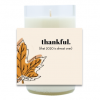 Thankful Hand Poured Soy Candle | Furbish & Fire Candle Co.