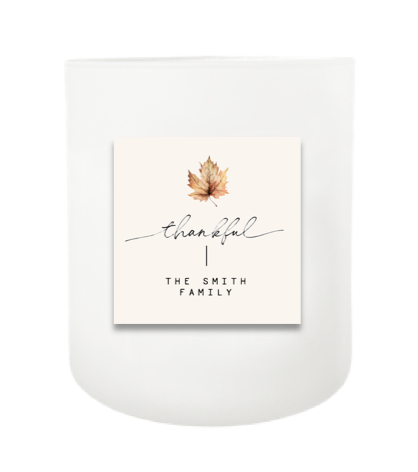 Thankful Autumn Hand Poured Soy Candle | Furbish & Fire Candle Co.