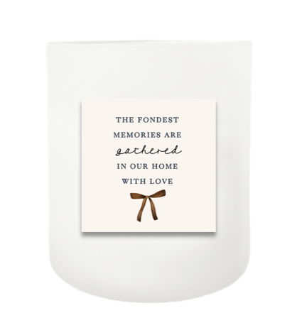 The Fondest Memories Hand Poured Soy Candle | Furbish & Fire Candle Co.