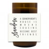 A Grandparent's House Hand Poured Soy Candle | Furbish & Fire Candle Co.