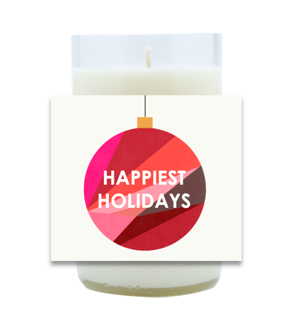 Festive Ornament Hand Poured Soy Candle | Furbish & Fire Candle Co.