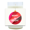 Festive Ornament Hand Poured Soy Candle | Furbish & Fire Candle Co.