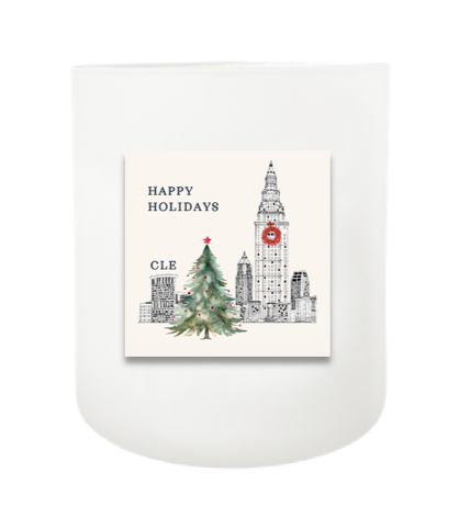 Holidays in the CLE Hand Poured Soy Candle | Furbish & Fire Candle Co.