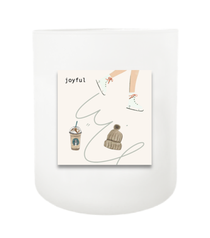 Joyful Skater Hand Poured Soy Candle | Furbish & Fire Candle Co.