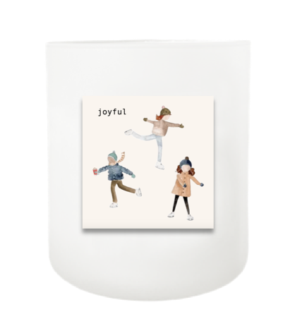 Joyful Skater Hand Poured Soy Candle | Furbish & Fire Candle Co.
